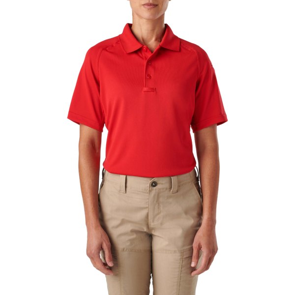 5.11 Tactical® - Performance Women's Polo (X-Small, Range Red)