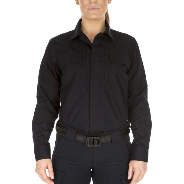 5.11 Tactical® - Taclite Tdu Women's Long Sleeve Shirt (Medium, Dark Navy)