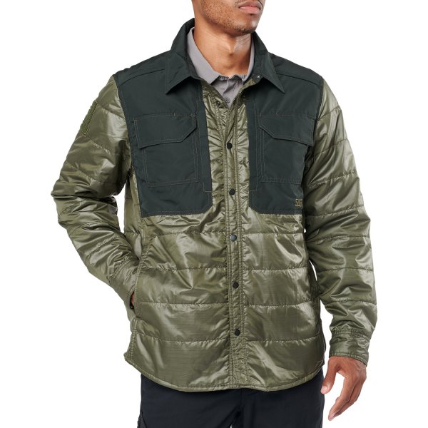 5.11 Tactical® - Peninsula Insulator Shirt Jacket (X-Small, Black Heather)