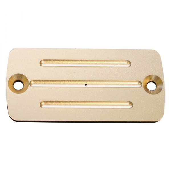 Accutronix® - Natural Brass Milled Master Cylinder Lid
