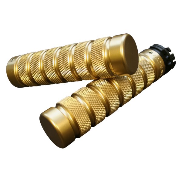 Accutronix® - Knurled Notched Bronze Alloy / Brass Grips