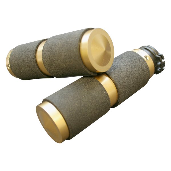 Accutronix® - 1" Rubber Bronze Brass / Rubber Grips