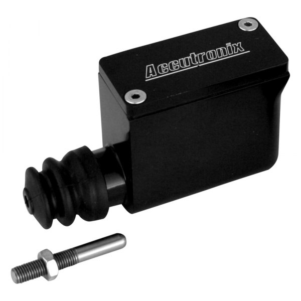Accutronix® - Rear Night Series (Black Anodized with Contrast Cut Machined Areas) Brake Side Master Cylinder