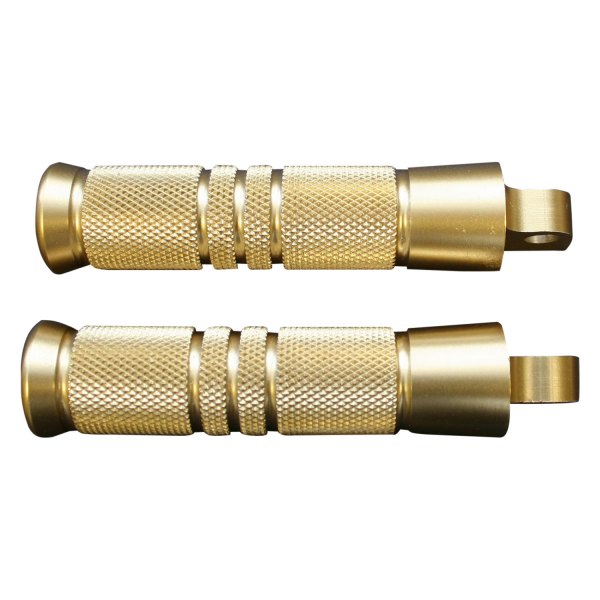  Accutronix® - Knurled Grooved Style Folding Driver's Foot Pegs