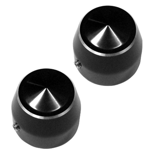 Accutronix® - Elite Front Black Axle Caps