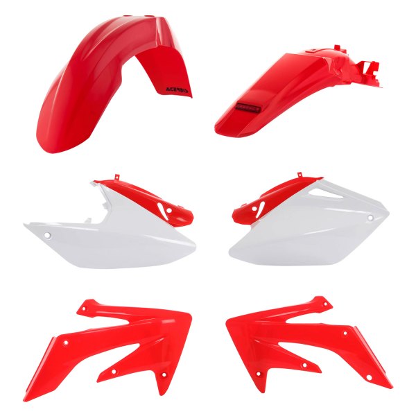 Acerbis® - Standard™ White/Red (Original 08) Plastic Kit