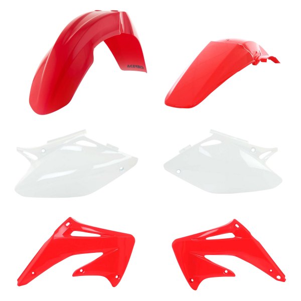 Acerbis® - Standard™ White/Red (Original 04) Plastic Kit