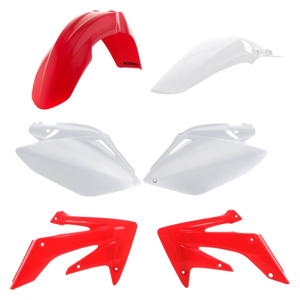 Acerbis® - Standard™ White/Red (Original 09) Plastic Kit