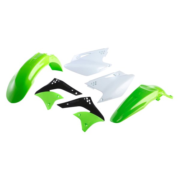 Acerbis® - Standard™ White/Black/Green (Original 06) Plastic Kit