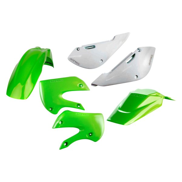 Acerbis® - Standard™ White/Green (Original 05) Plastic Kit