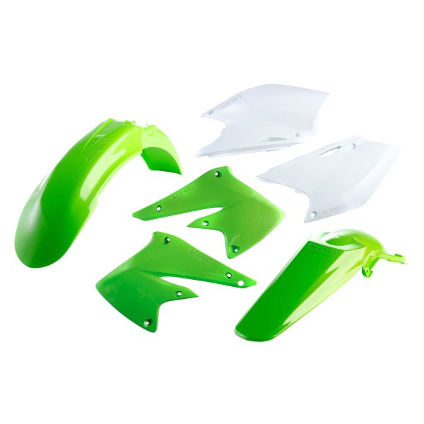 Acerbis® - Standard™ White/Green (Original 05) Plastic Kit