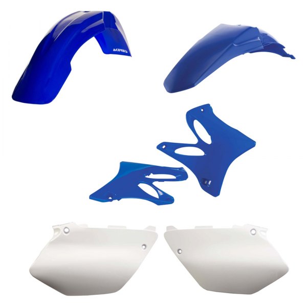 Acerbis® - Standard™ White/Blue (Original 05) Plastic Kit