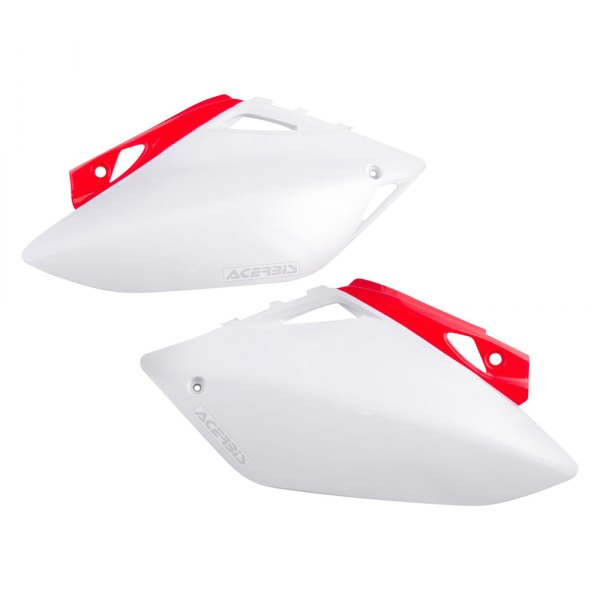 Acerbis® - White/Red Plastic Side Panels