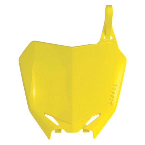 Acerbis® - Front Yellow Plastic Number Plate