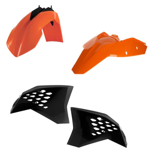 Acerbis® - Standard™ Orange/Black (Original 10) Plastic Kit