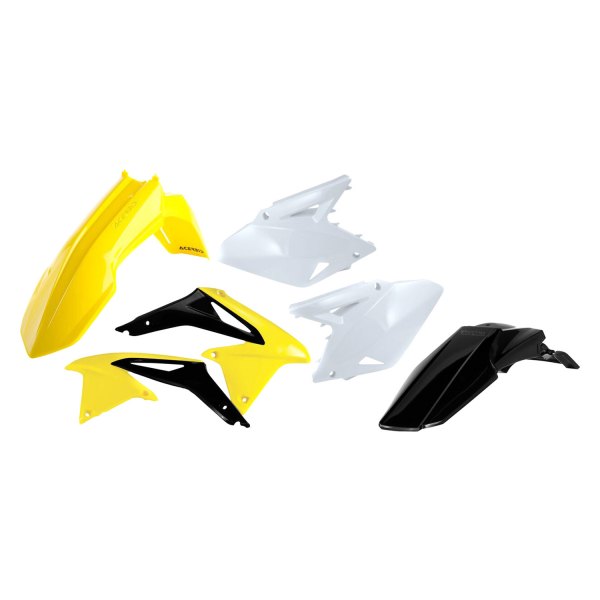 Acerbis® - Standard™ White/Yellow/Black (Original 13) Plastic Kit