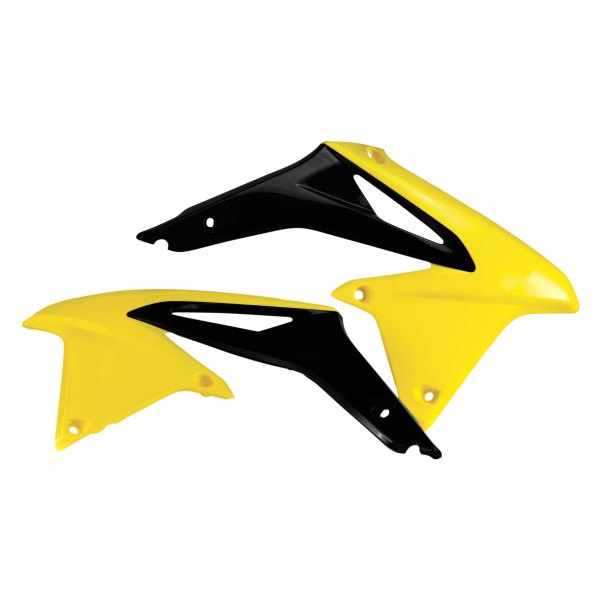 Acerbis® - Yellow/Black Radiator Shrouds