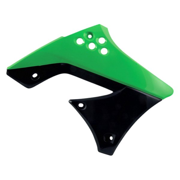 Acerbis® - Green/Black 09 Radiator Shrouds