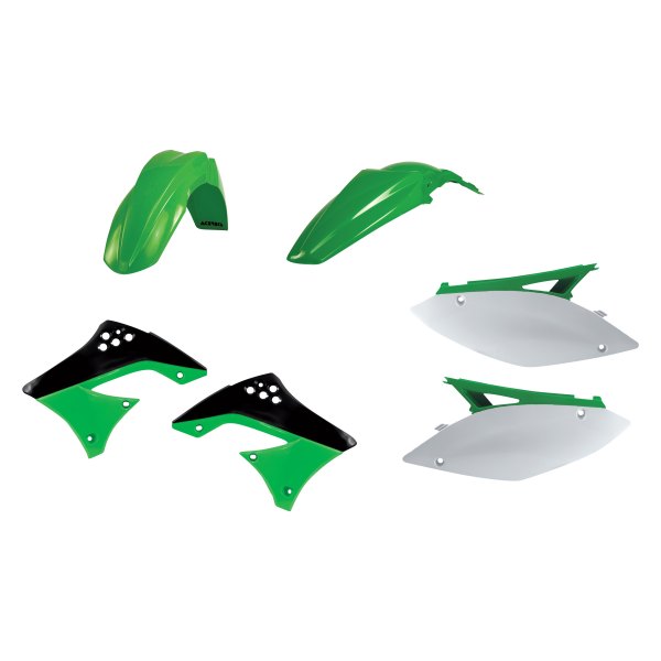Acerbis® - Standard™ Green/White/Black (Original 11) Plastic Kit
