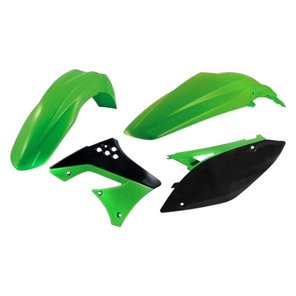 Acerbis® - Standard™ Green/Black (Original 11) Plastic Kit