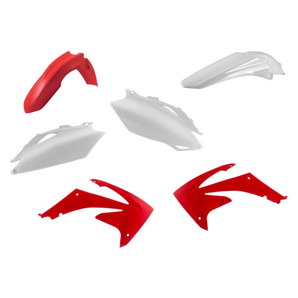 Acerbis® - Standard™ White/Red (Original 13) Plastic Kit