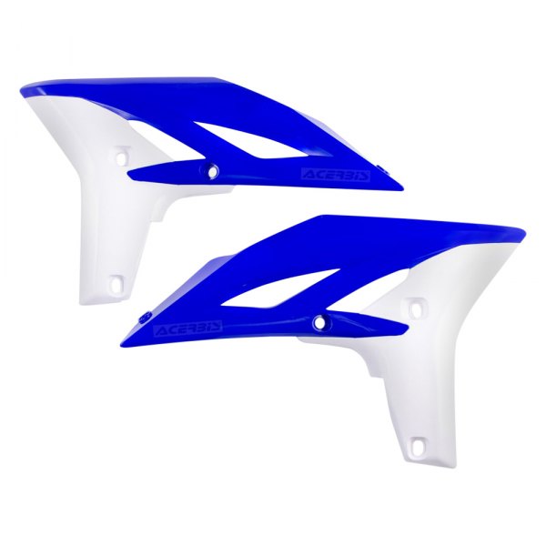 Acerbis® - Blue/White 11-12 Radiator Shrouds
