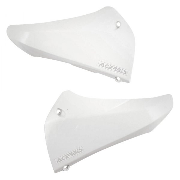 Acerbis® - Upper White Radiator Shrouds