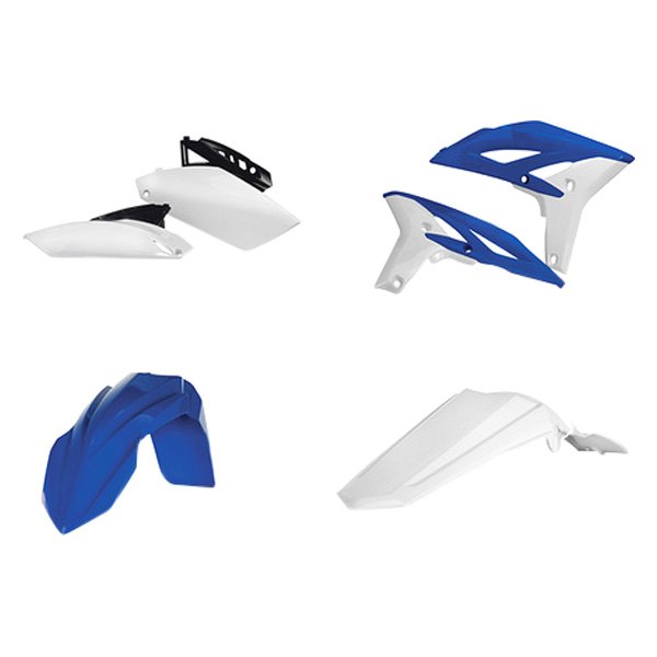 Acerbis® - Standard™ White/Blue/Black (Original 10) Plastic Kit