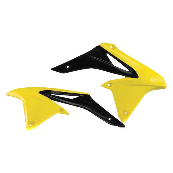 Acerbis® - Yellow/Black Radiator Shrouds