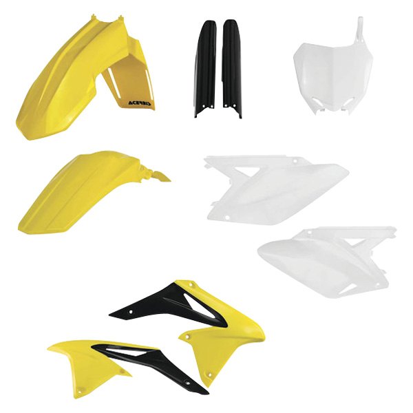Acerbis® - Full Yellow/Black (Original 18) Plastic Kit