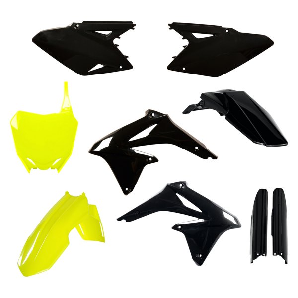 Acerbis® - Full Flo-Yellow/Black Plastic Kit