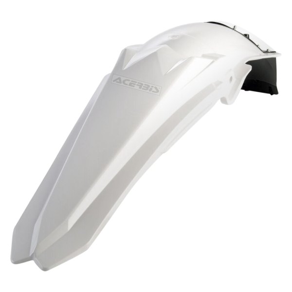 Acerbis® - Rear White Plastic Fender with Shock Cover