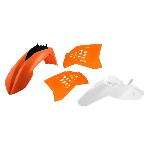 Acerbis® - Standard™ Orange/White (Original 11) Plastic Kit