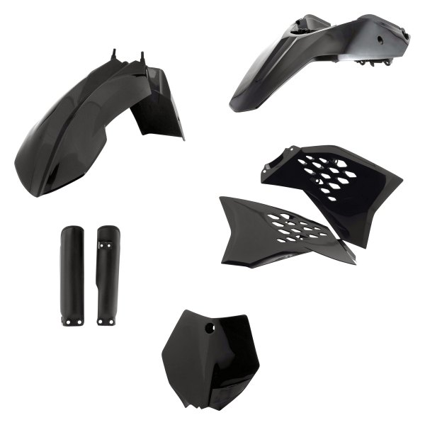 Acerbis® - Full Black Plastic Kit