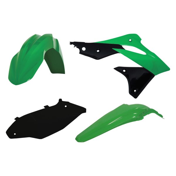 Acerbis® - Standard™ Green/Black (Original 13) Plastic Kit