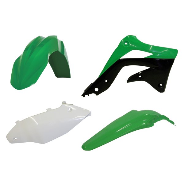 Acerbis® - Standard™ Green/Black/White (Original 13) Plastic Kit