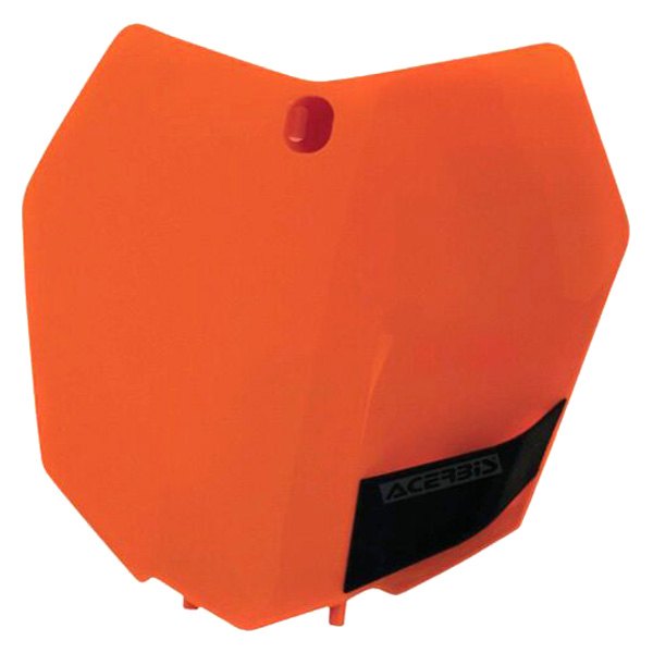 Acerbis® - Front Orange Plastic Number Plate