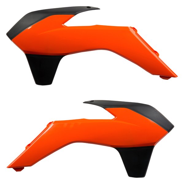 Acerbis® - Flo-Orange Radiator Shrouds