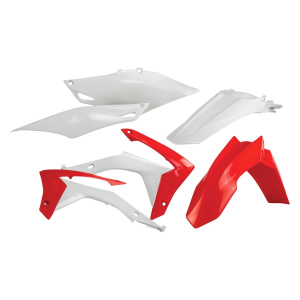 Acerbis® - Standard™ White/Red (Original 14) Plastic Kit