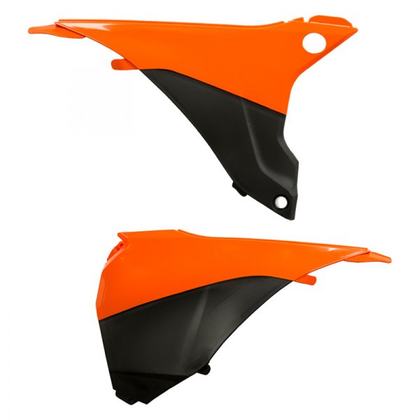 Acerbis® - Orange/Black Plastic Air Box Covers