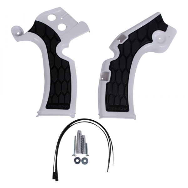 Acerbis® - X-Grip White/Black Frame Guards