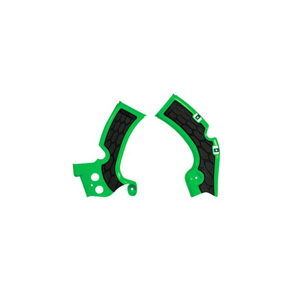 Acerbis® - X-Grip Green/Black Frame Guards