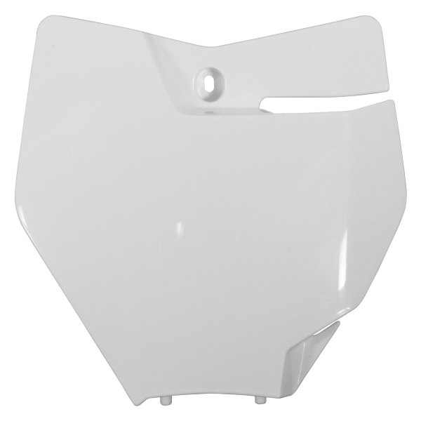 Acerbis® - Front White Plastic Number Plate