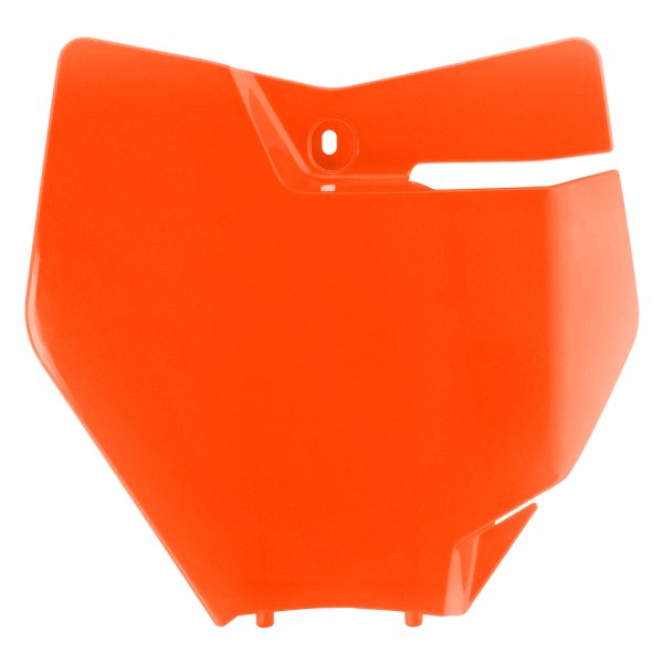 Acerbis® - Front Orange Plastic Number Plate
