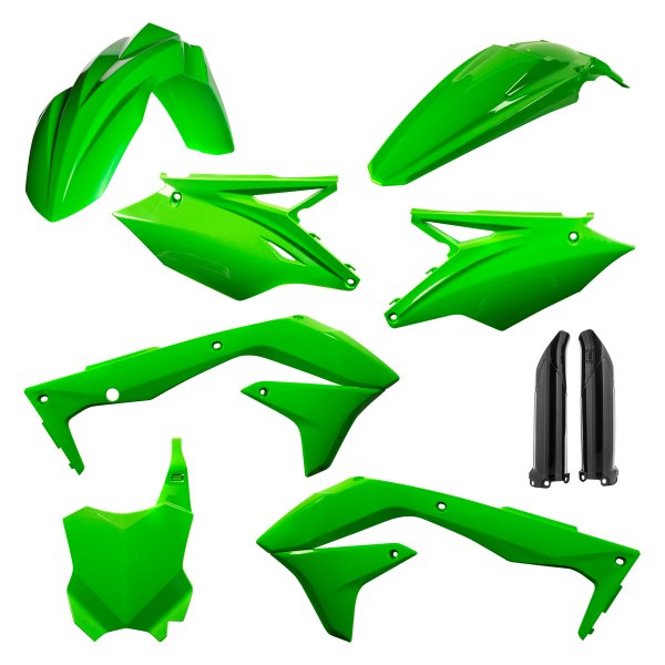 Acerbis® - Full Flo-Green Plastic Kit