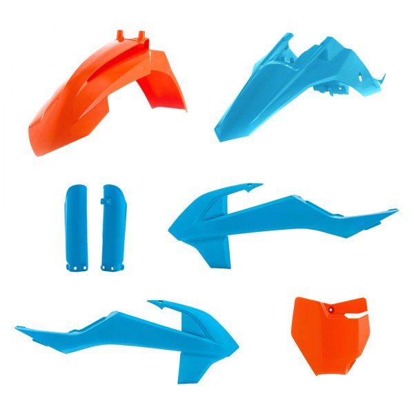 Acerbis® - Full Tld Limited Edition (Blue/Orange) Plastic Kit