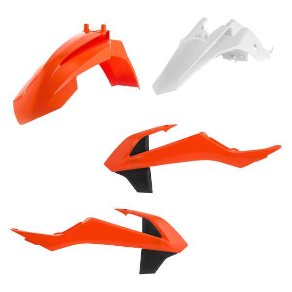 Acerbis® - Standard™ Orange/White/Black (Original 16) Plastic Kit