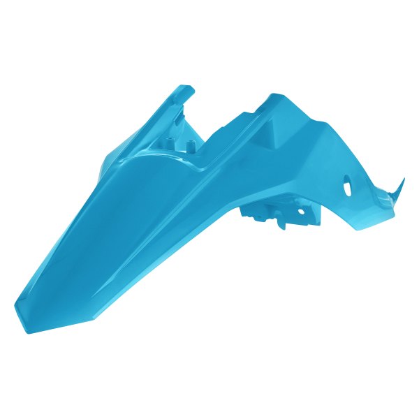 Acerbis® - Rear Light Blue Plastic Fender with Side Cowling