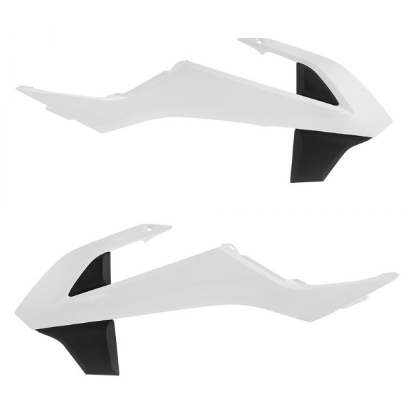 Acerbis® - White/Black Radiator Shrouds