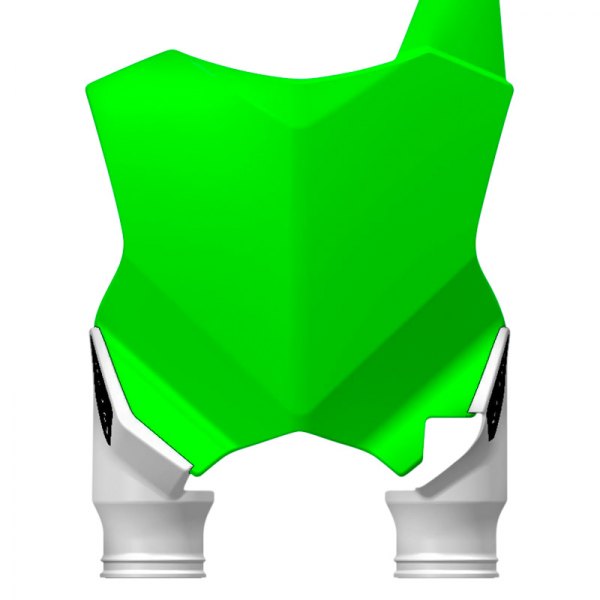 Acerbis® - Raptor Front Green/Green Plastic Number Plate
